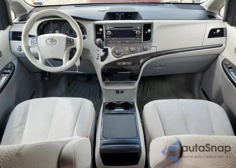 2012 Toyota Sienna Le from USA, damaged, VIN 5TDKK3DC1CS245884